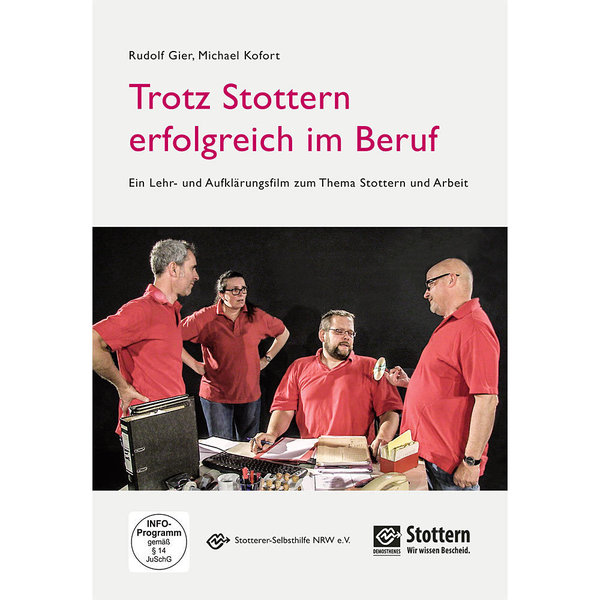 Rudolf Gier, Michael Kofort: Trotz Stottern erfolgreich im Beruf (DVD)